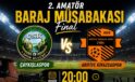 Çaykışlaspor ile Arifiye Kirazcaspor karşı karşıya