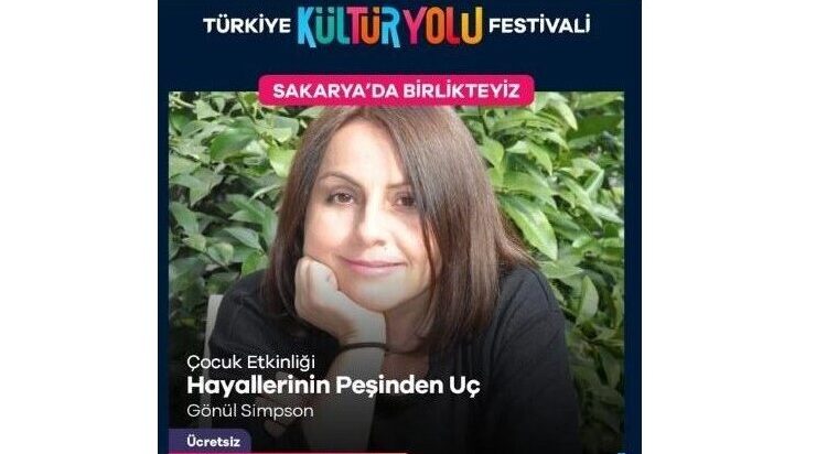 Yazar Gönül Simpson Arifiye İlçe Kütüphanesine geliyor
