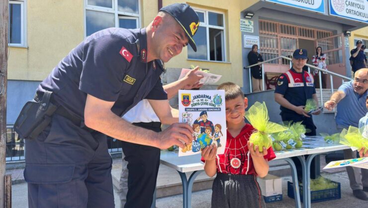 Sakarya Jandarma’dan miniklere çevre bilinci