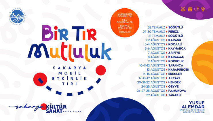Bir Tır Mutluluk 7 Ağustos’ta Arifiye’de…