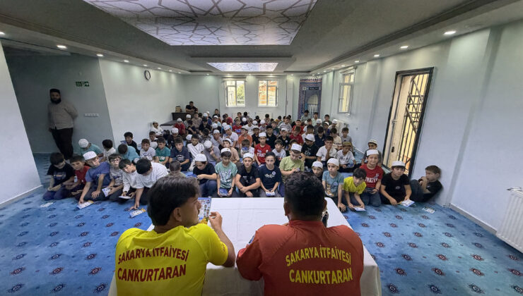 Büyükşehir cankurtaranlarından çocuklara hayat kurtaran eğitim