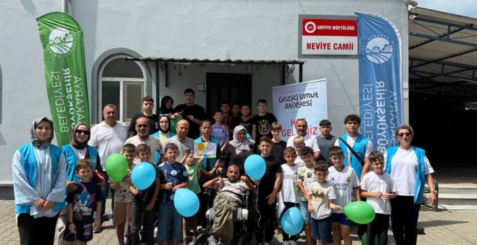 Gezici Umut Atölyesi mahalle mahalle gönüllere dokunuyor