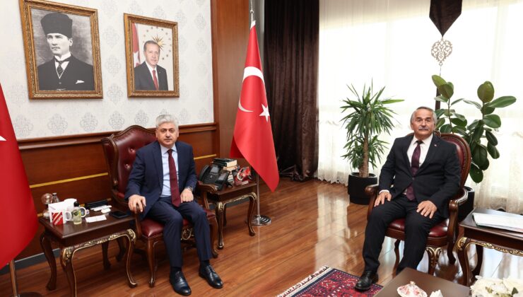 Başkan Karakullukçu Vali Doğan ile görüştü!