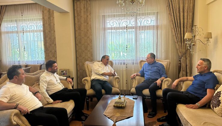 Milletvekili Kaya ve İl Başkanı Tever’den geçmiş olsun ziyareti…