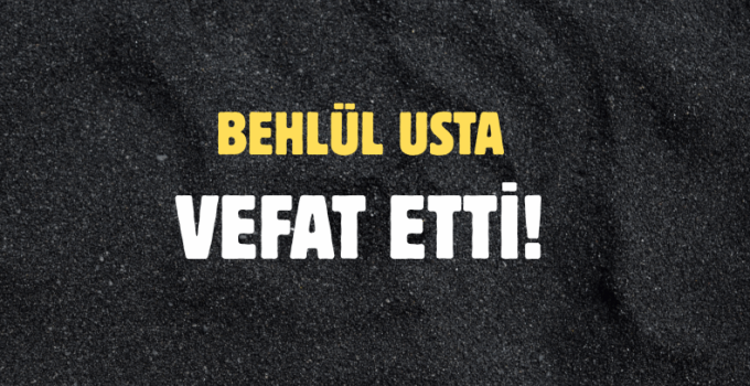 USTA AİLESİNİN ACI GÜNÜ!..