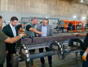 Başkan Tever “Organize sanayi bölgelerimizle gurur duyuyoruz”