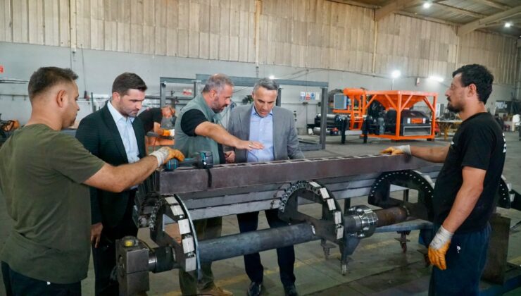 Başkan Tever “Organize sanayi bölgelerimizle gurur duyuyoruz”