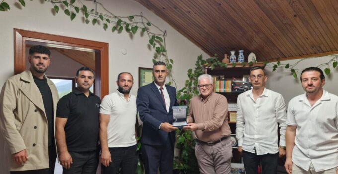 Başkan Ünal Kocaman ve Yönetiminden 24 Temmuz ziyareti..