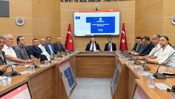 “Kamuda İş Sağlığı ve Güvenliği Kapasite Artırımı Toplantısı” düzenlendi.