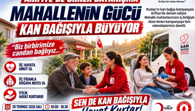 28 Temmuz Salı Günü Arifiye Kaymakamlığı Önünde Buluşuyoruz…