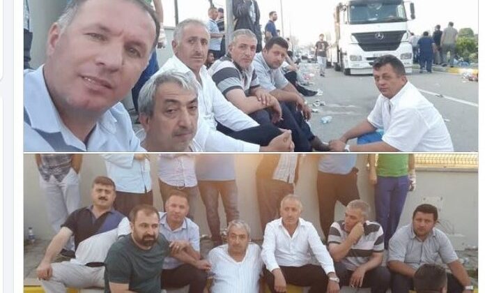 Sakarya Valiliği hainlerden temizlenirken Arifiyeliler sabaha kadar nöbet tuttu!