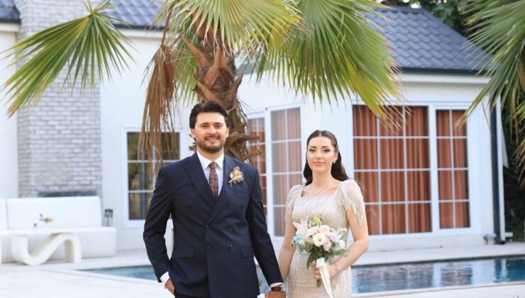 Çetin ve Özdemir ailelerinin mutlu günü! Elif ile Utkucan evleniyor