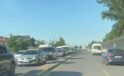 Atatürk Caddesi’nde devam eden çalışmalar ve trafik!