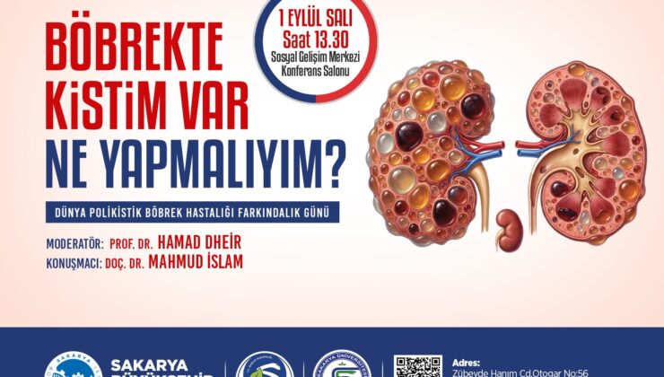 Polikistik böbrek hastalığına karşı farkındalık buluşması SGM’de