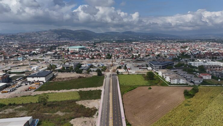 Yazlık Kavşağı’nda trafiği rahatlatacak köprüde önemli aşama