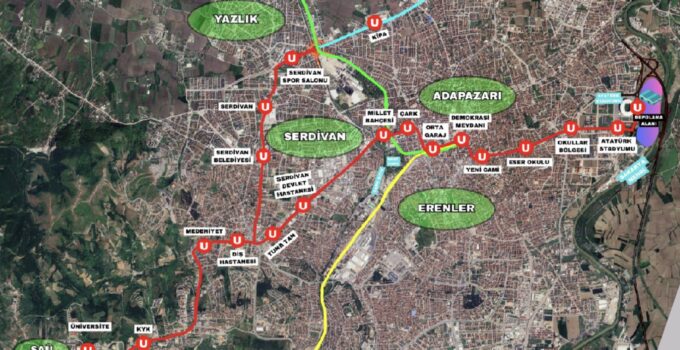 “İmzalar atıldı, Adapazarı-Serdivan Tramvay Hattı projesi başlıyor”