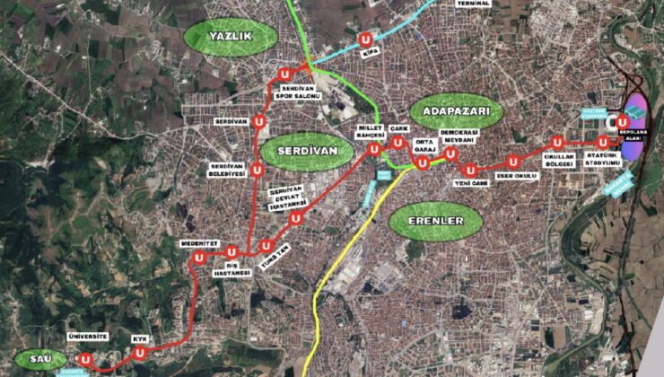 “İmzalar atıldı, Adapazarı-Serdivan Tramvay Hattı projesi başlıyor”