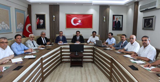Yeni Eğitim Öğretim Yılı Öncesi  Hazırlık Süreci Toplantıları Devam Ediyor
