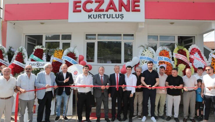Kurtuluş Eczanesi hizmete açıldı