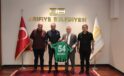 Başkan Karakullukçu Sakaryaspor yönetimini ağırladı