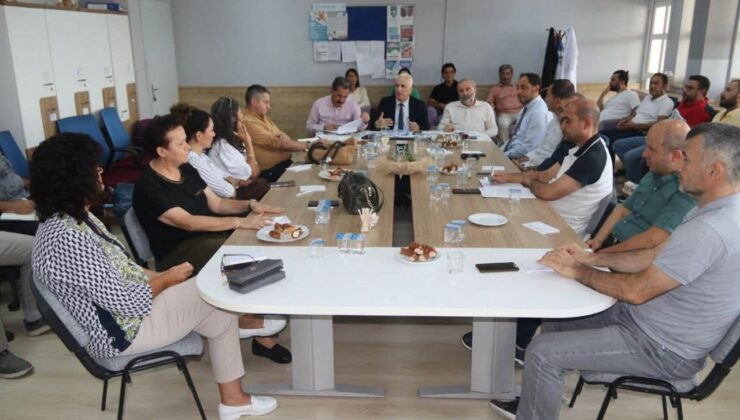 İlçemizde Okul ve Kurum Müdürleri Toplantısı Gerçekleştirildi