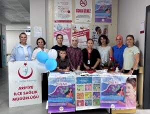 Arifiye Aile Sağlığı Merkezi’ nde Anne Sütü farkındalık etkinliği