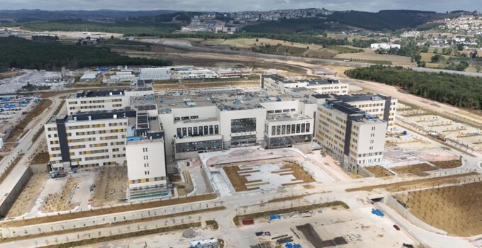 Şehir Hastanesi’nin tüm altyapısı tamamlanıyor