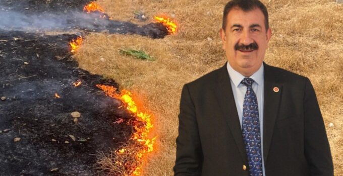 “Anız yakmak dinimizce de caiz değil, haram…”
