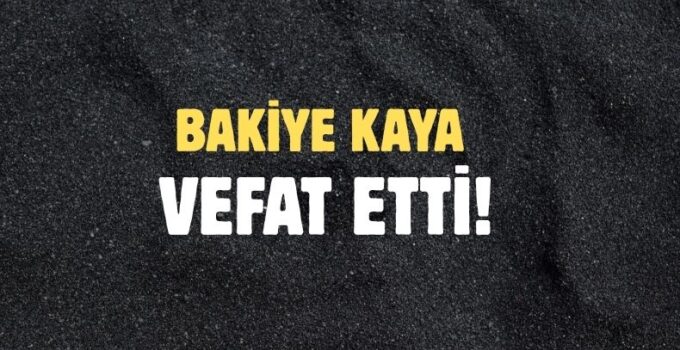 KAYA AİLESİNİN ACI GÜNÜ!..