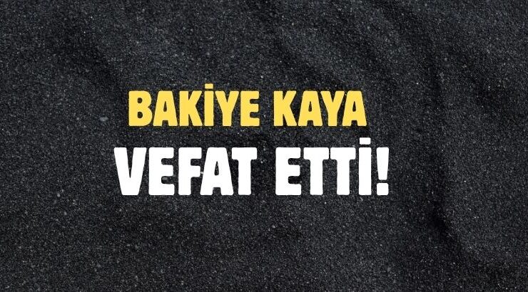 KAYA AİLESİNİN ACI GÜNÜ!..