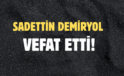 DEMİRYOL AİLESİNİN ACI GÜNÜ!..