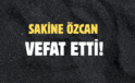 ÖZCAN AİLESİNİN ACI GÜNÜ!..