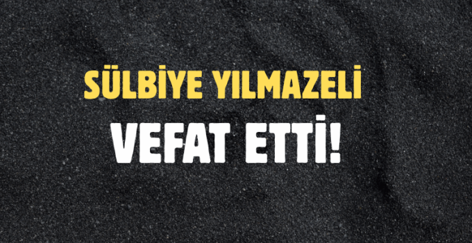 YILMAZELİ AİLESİNİN ACI GÜNÜ!..