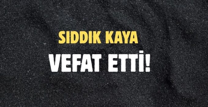 KAYA AİLESİNİN ACI GÜNÜ!..