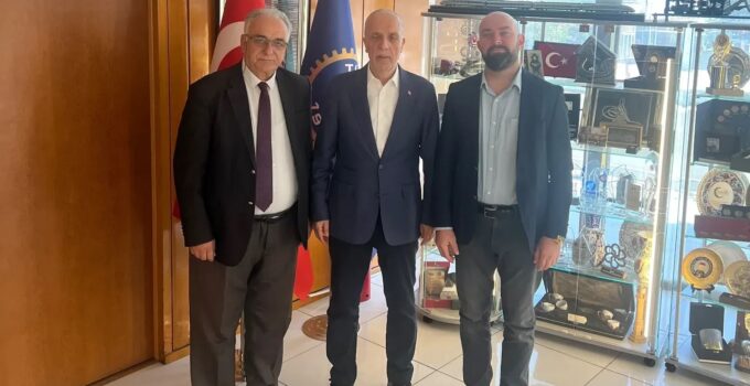 Enyakin.com’dan TÜRK-İŞ Genel Başkanı Ergün Atalay’a ziyaret