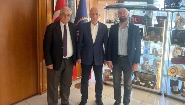 Enyakin.com’dan TÜRK-İŞ Genel Başkanı Ergün Atalay’a ziyaret