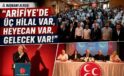 İl Başkanı ALKAŞ ”Arifiye’de Üç Hilal var, heyecan var, gelecek var!
