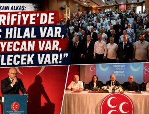 İl Başkanı ALKAŞ ”Arifiye’de Üç Hilal var, heyecan var, gelecek var!