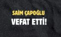 ÇAPOĞLU AİLESİNİN ACI GÜNÜ!..