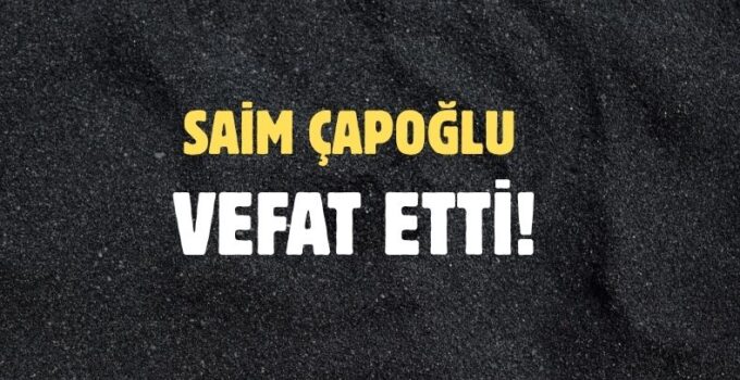 ÇAPOĞLU AİLESİNİN ACI GÜNÜ!..