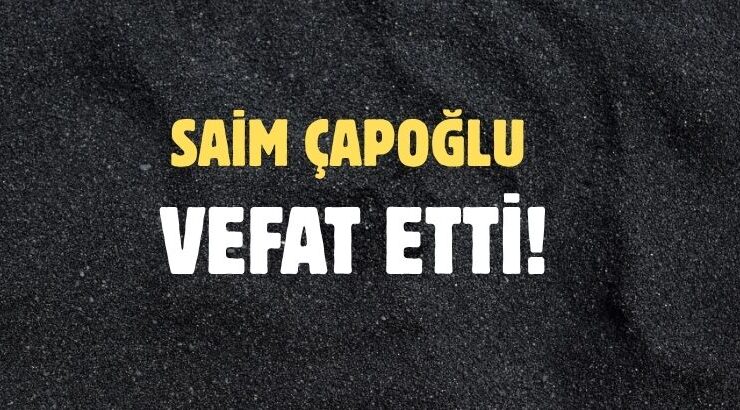ÇAPOĞLU AİLESİNİN ACI GÜNÜ!..