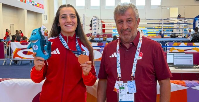 Akdeniz Oyunları’nda bronz madalya geldi
