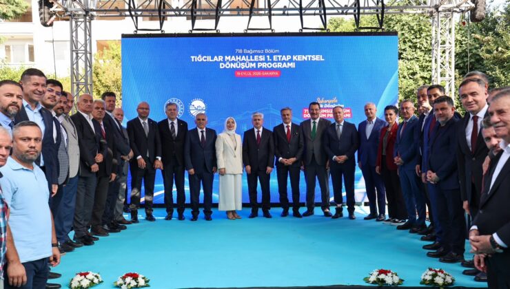 Sakarya’da İlk Kentsel Dönüşüm Projesi mahalle bazlı başladı