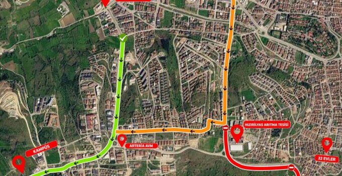 Büyükşehir KPSS öncesi sürücüleri uyardı: Bu güzergâhlara dikkat