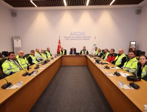 Büyükşehir sağanak için ‘Acil’ koduyla toplandı!