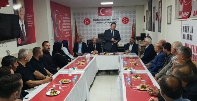 Milletvekili Bülbül’den İl Kongresi Öncesi  MHP Arifiye İlçeye ziyaret