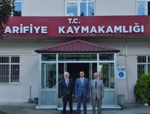 Mülki İdare Amirlerinden Arifiye Kaymakamlığına  Ziyaret