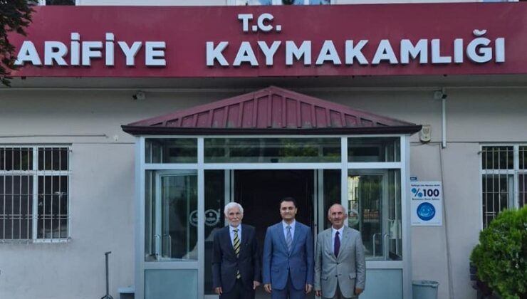 Mülki İdare Amirlerinden Arifiye Kaymakamlığına  Ziyaret