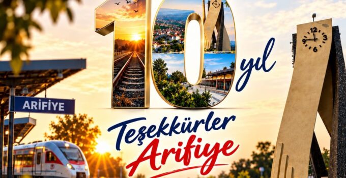 Arifiye Haber’e 10.Yıl Kutlama mesajları