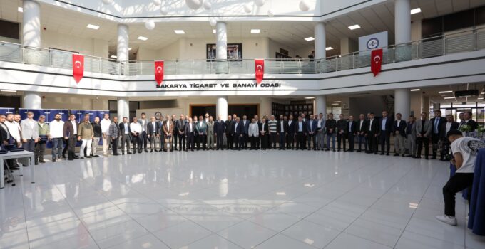 SATSO Meslek Komitesi Üyelerine Teşekkür Plaketi verildi